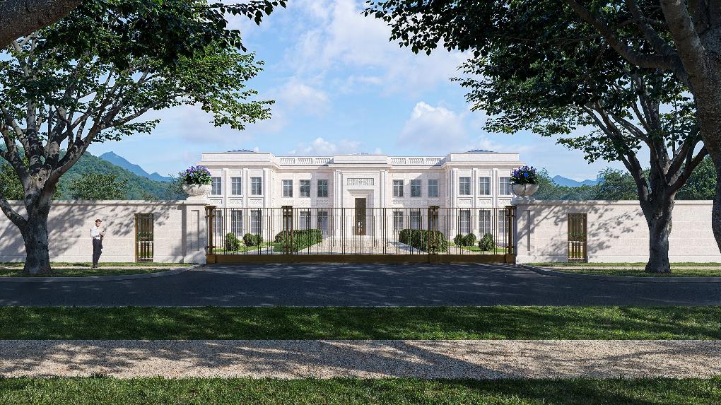 The Art Deco house