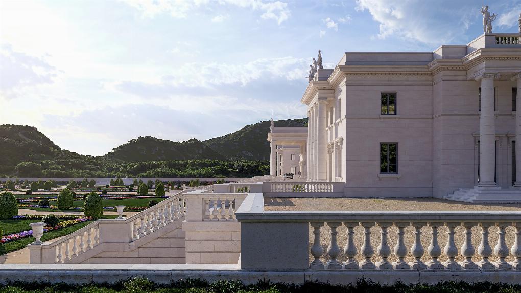 Palais en Méditerranée