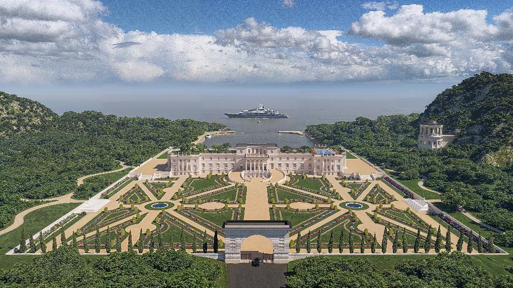 Palais en Méditerranée