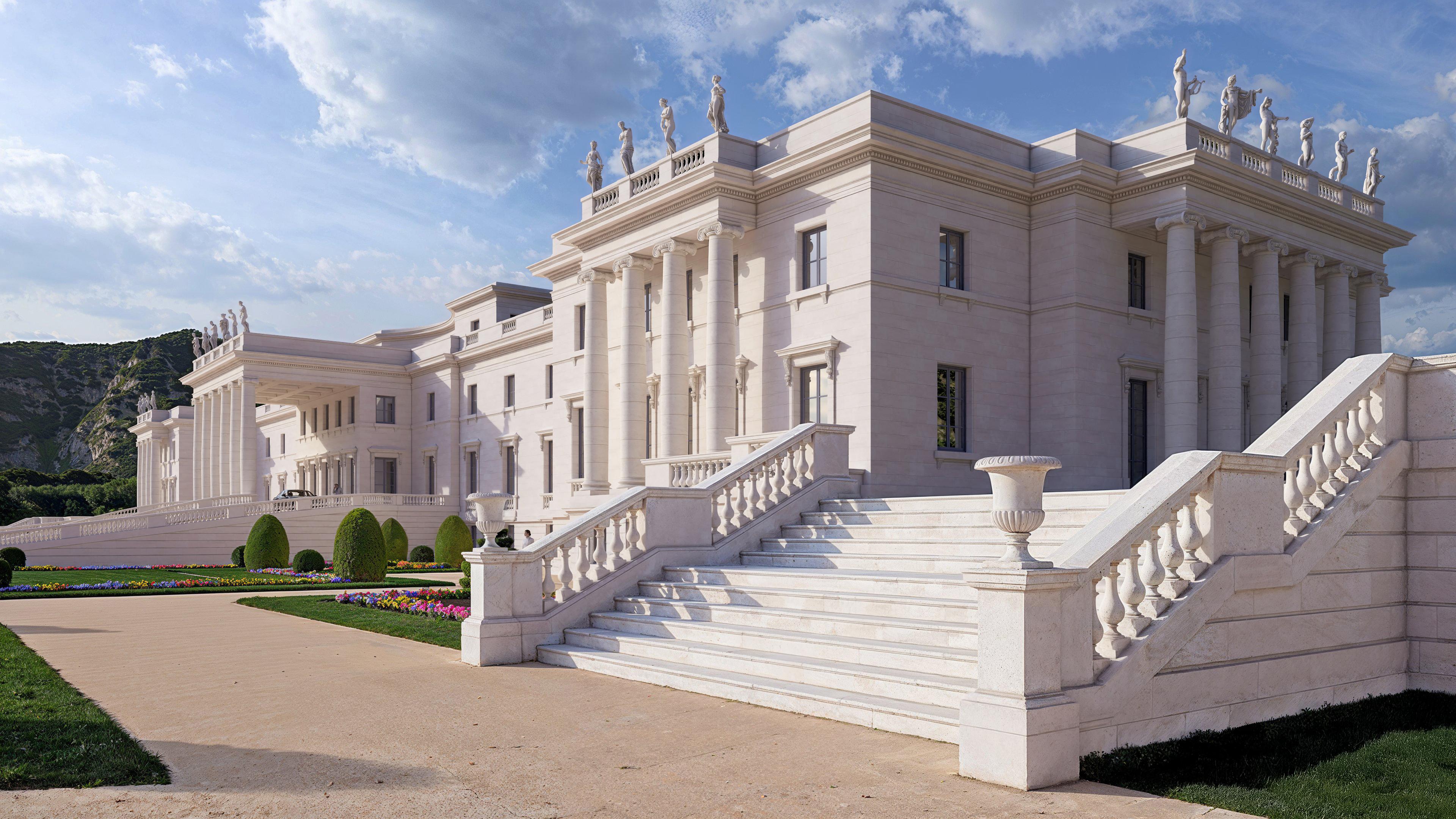 Palais en Méditerranée